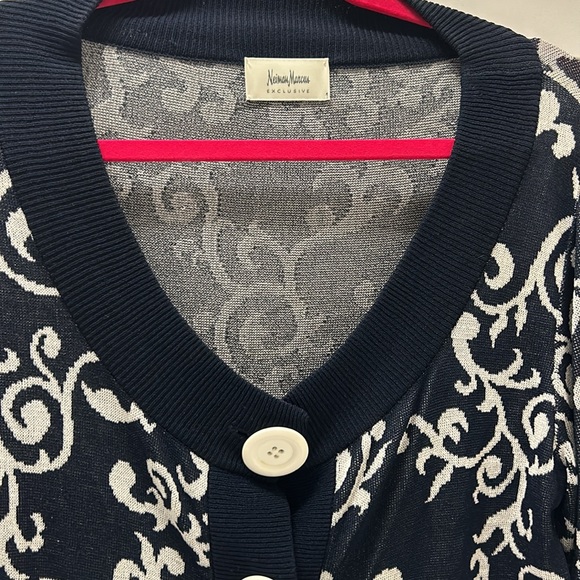 Vintage Neiman Marcus exclusive Viscosi button sweater size Large - Picture 8 of 9